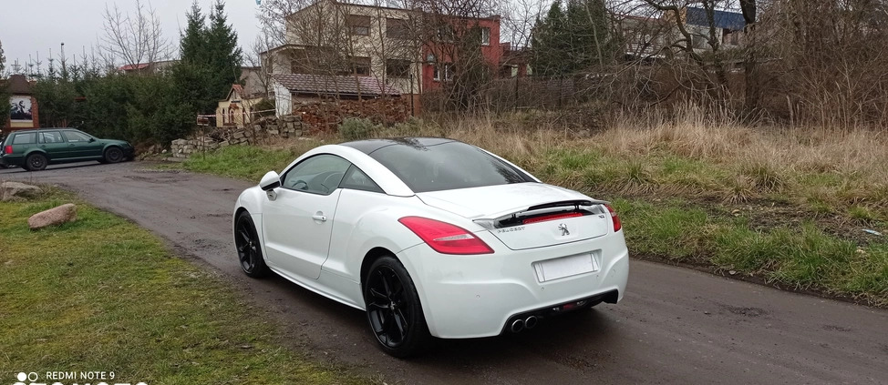 Peugeot RCZ cena 29900 przebieg: 159000, rok produkcji 2010 z Chodzież małe 436